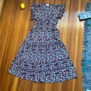 Floral Print Women's Dress